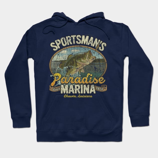 Sportsman's Paradise Marina 1974 Hoodie by JCD666